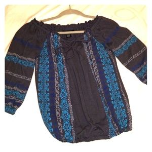 💙 Ladies tunic with pattern